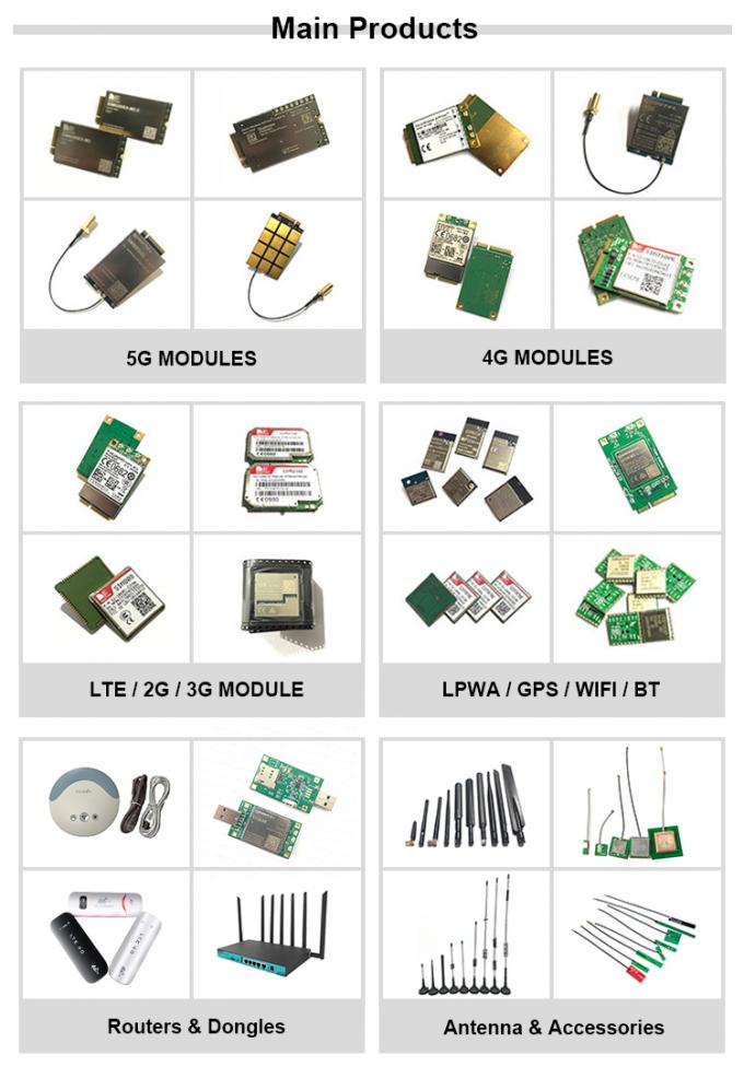 Modulo de transceptor UWB DWM1001C 2.4GHz 6.5GHz Seguimiento integrado DWM1001 DWM1000 1